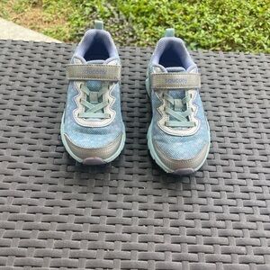 Saucony Kids Sneakers in Blue and Gray